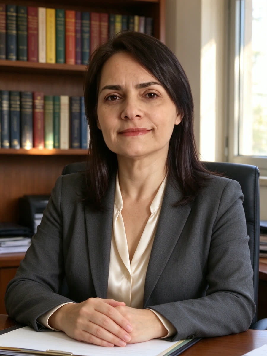 Retrato da Dra. Maria da Conceição Bordão, advogada previdenciária em Ribeirão Pires